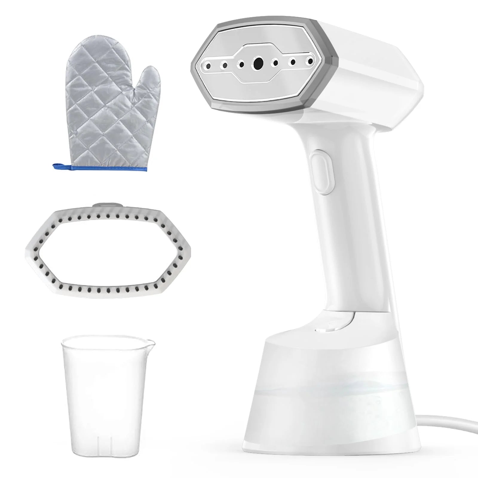 ELORTI Vaporizador portátil turbo de mano para ropa, 1500 W, para el hogar y la oficina